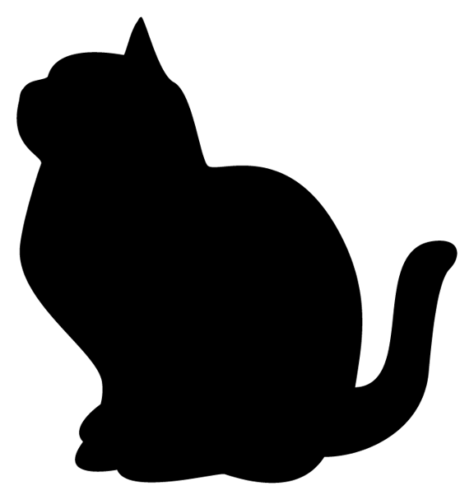 Powerpointで黒猫画像の色を白猫に反転させる方法 Ppdtp